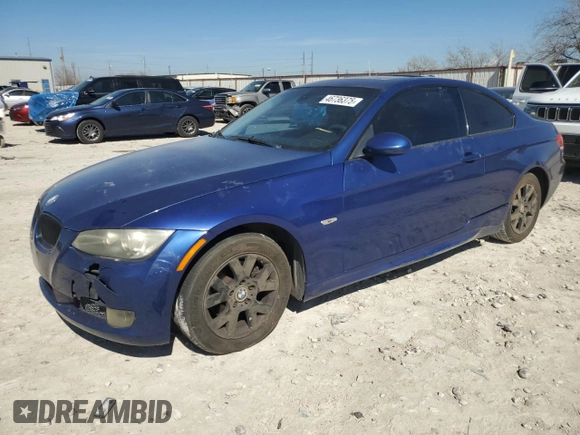 2007 BMW 3 Series 328xi with VIN WBAWC33527PD05205, listed as a Copart auction lot 46736375 with 162,805 mi miles and Clean Title. Bid and sale history available at DreamBid. Image 1.