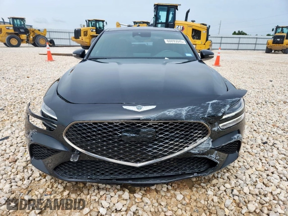2023 Genesis G70 2.0T with VIN KMTG34TA8PU120473, listed as a Copart auction lot 60895045 with 38,393 mi miles and Salvage title. Bid and sale history available at DreamBid. Image 5.