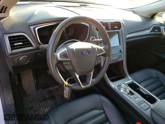 2019 Ford Fusion Hybrid SEL with VIN 3FA6P0MU0KR214689, listed as a Copart auction lot 39128013 with 51,443 mi miles. Bid and sale history available at carsss.com. Image 8.