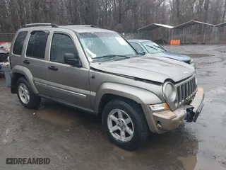 2005 Jeep Liberty Limited with VIN 1J8GL58K55W644728, listed as a IAAI auction lot 41519447 with 192,341 mi miles. Bid and sale history available at carsss.com. Image 1.
