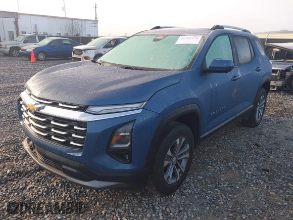 2025 Chevrolet Equinox AWD LT with VIN 3GNAXPEG7SL203169, listed as a IAAI auction lot 41763470 with 4,539 mi miles. Bid and sale history available at carsss.com. Image 17.