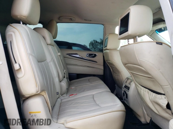 2015 Infiniti QX60 with VIN 5N1AL0MM3FC517823, listed as a Copart auction lot 53941375 with 63,834 mi miles and Salvage title. Bid and sale history available at DreamBid. Image 11.
