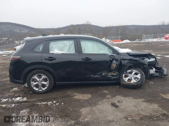 2024 Honda HR-V LX with VIN 3CZRZ2H31RM751605, listed as a IAAI auction lot 41554634 with 23,187 mi miles and . Bid and sale history available at DreamBid. Image 14.