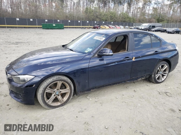 2012 BMW 3 Series 328i with VIN WBA3A5C53CF347142, listed as a Copart auction lot 51312465 with 94,823 mi miles and Salvage Title. Bid and sale history available at DreamBid. Image 1.