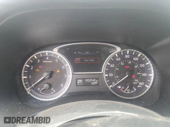 2013 Infiniti JX35 with VIN 5N1AL0MN4DC302540, listed as a Copart auction lot 55790725 with 190,042 mi miles and Clean Title. Bid and sale history available at DreamBid. Image 9.