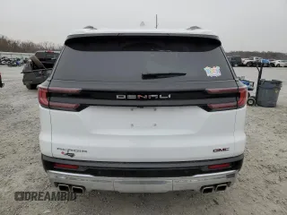 2024 GMC Acadia FWD Denali z VIN 1GKENLKS7RJ157477, wystawiony jako Copart lot #41846725 z przebiegiem Nie podano mil oraz Szkoda całkowita • Salvage title. Historia ofert i sprzedaży dostępna na DreamBid. Obrazek 6.