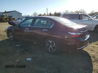 2016 Honda Accord LX with VIN 1HGCR2F30GA008069, listed as a Copart auction lot 49627865 with Not Provided miles and Salvage Title. Bid and sale history available at DreamBid. Image 2.