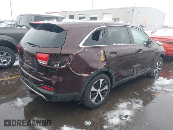 2016 Kia Sorento EX with VIN 5XYPHDA51GG061449, listed as a IAAI auction lot 41624702 with 1 mi miles. Bid and sale history available at carsss.com. Image 4.