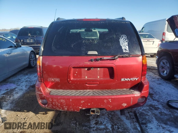 2002 GMC Envoy SLT with VIN 1GKDT13S922111587, listed as a Copart auction lot 45861005 with 151,280 mi miles and Salvage Title. Bid and sale history available at carsss.com. Image 6.