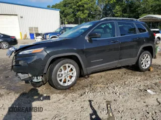 2016 Jeep Cherokee Latitude with VIN 1C4PJLCB9GW189779, listed as a Copart auction lot 65855424 with 166,466 mi miles and Salvage Title. Bid and sale history available at carsss.com. Image 1.