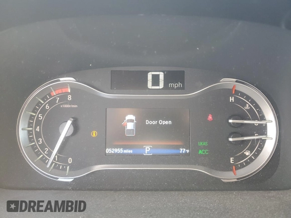 2021 Honda Ridgeline Sport with VIN 5FPYK3F17MB000333, listed as a Copart auction lot 57912255 with 52,955 mi miles and Salvage title. Bid and sale history available at DreamBid. Image 9.