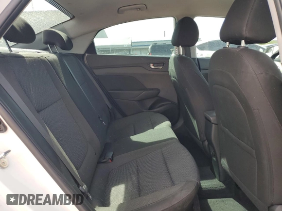 2021 Hyundai Accent SEL with VIN 3KPC24A65ME137515, listed as a Copart auction lot 53402215 with 39,882 mi miles and Salvage title. Bid and sale history available at DreamBid. Image 10.