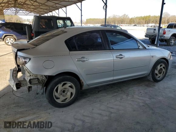 2008 Mazda 3 i Sport with VIN JM1BK12F381791446, listed as a Copart auction lot 43810635 with 134,415 mi miles and Salvage Title. Bid and sale history available at DreamBid. Image 3.