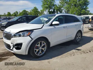 2018 Kia Sorento SX z VIN 5XYPK4A54JG380756, wystawiony jako Copart lot #58149975 z przebiegiem 100 897 mil mil oraz Szkoda całkowita • Salvage title. Historia ofert i sprzedaży dostępna na DreamBid. Obrazek 1.
