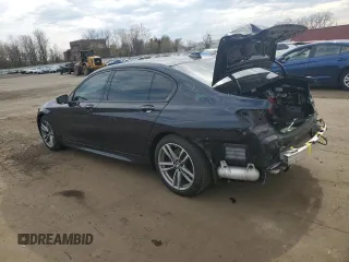2019 BMW 7 Series 750i xDrive with VIN WBA7F2C58KB239624, listed as a Copart auction lot 53781025 with 87,894 mi miles and Salvage title. Bid and sale history available at DreamBid. Image 2.
