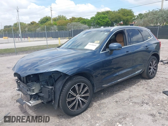 2020 Volvo XC60 Inscription with VIN YV4102DL1L1477942, listed as a IAAI auction lot 42118166 with 48,210 mi miles and . Bid and sale history available at DreamBid. Image 2.