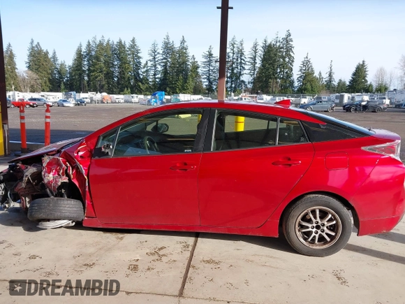 2016 Toyota Prius Two with VIN JTDKBRFU4G3527761, listed as a IAAI auction lot 41777422 with 224,984 mi miles and . Bid and sale history available at carsss.com. Image 14.