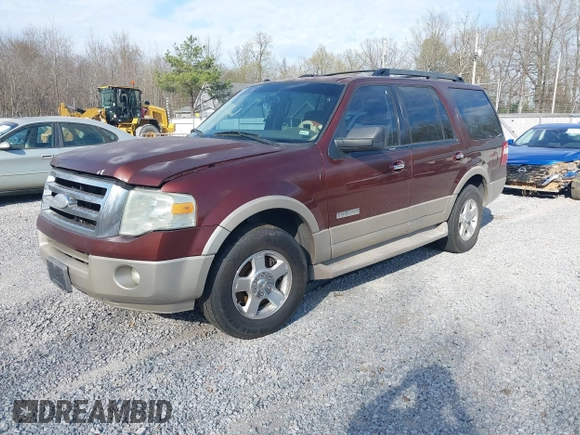 2007 Ford Expedition Eddie Bauer с VIN 1FMFU17527LA44365, выставлен на аукционе IAAI как лот 41886317 с пробегом 236 422 миль миль и . История ставок и продаж доступна на DreamBid. Изображение 2.