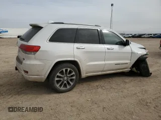 2017 Jeep Grand Cherokee Overland with VIN 1C4RJFCT6HC626918, listed as a Copart auction lot 44758135 with 85,112 mi miles and Salvage Title. Bid and sale history available at carsss.com. Image 3.