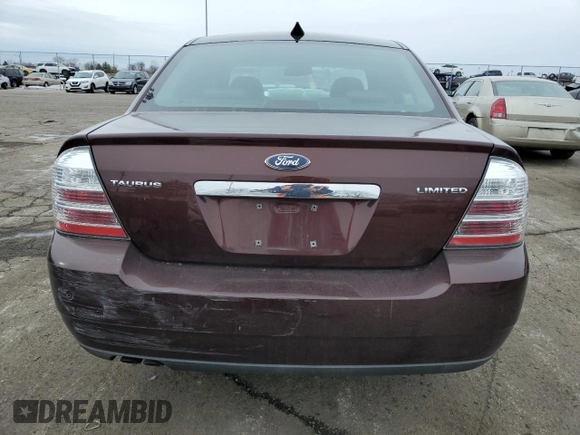 2009 Ford Taurus Limited with VIN 1FAHP25WX9G105999, listed as a Copart auction lot 86915574 with 201,155 mi miles and Salvage Title. Bid and sale history available at carsss.com. Image 6.