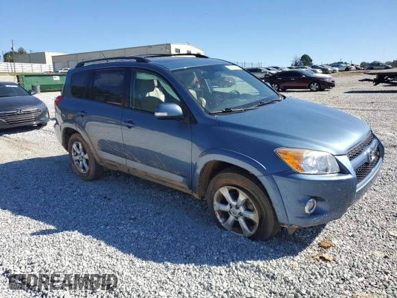 2010 Toyota RAV4 Ltd with VIN 2T3DK4DV7AW034829, listed as a Copart auction lot 75522104 with 142,445 mi miles and Salvage Title. Bid and sale history available at carsss.com. Image 4.