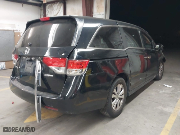 2016 Honda Odyssey SE with VIN 5FNRL5H35GB027278, listed as a IAAI auction lot 41900881 with 1 mi miles. Bid and sale history available at carsss.com. Image 4.