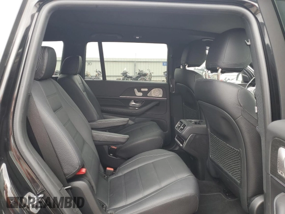 2023 Mercedes-Benz GLS with VIN 4JGFF8GE1PB007316, listed as a Copart auction lot 85457104 with 13,339 mi miles and Salvage Title. Bid and sale history available at carsss.com. Image 10.