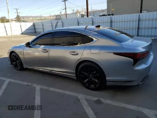 2023 Lexus LS with VIN JTHF51FF6P5018026, listed as a Copart auction lot 42628935 with 1,102 mi miles and Non Repairable. Bid and sale history available at carsss.com. Image 2.