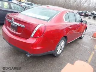 2012 Lincoln MKS with VIN 1LNHL9ER2CG804572, listed as a IAAI auction lot 41165361 with 121,477 mi miles. Bid and sale history available at carsss.com. Image 4.