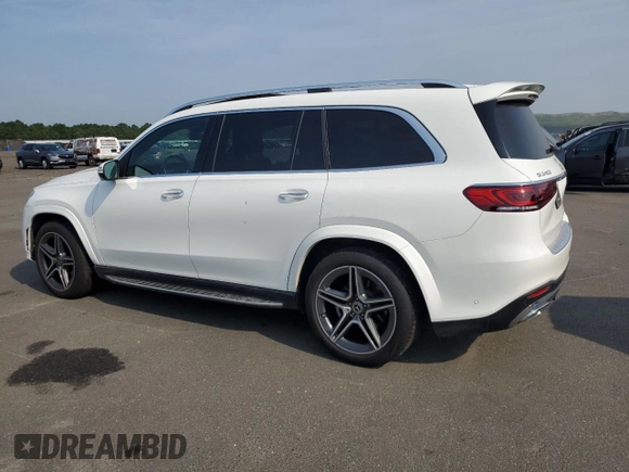 2023 Mercedes-Benz GLS 450 with VIN 4JGFF5KE7PA962374, listed as a Copart auction lot 65884414 with 35,091 mi miles and Salvage Title. Bid and sale history available at DreamBid. Image 2.