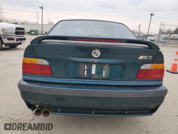 1995 BMW 3 Series M3 with VIN WBSBF9322SEH06381, listed as a Copart auction lot 53188905 with 120,427 mi miles and Clean Title. Bid and sale history available at DreamBid. Image 6.