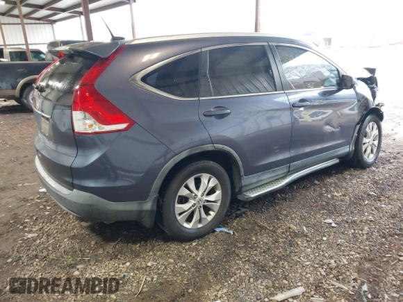 2012 Honda CR-V EX-L with VIN JHLRM3H72CC005978, listed as a IAAI auction lot 41555914 with 154,634 mi miles. Bid and sale history available at carsss.com. Image 4.