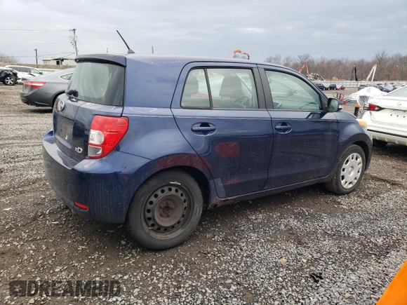 2008 Scion xD with VIN JTKKU10498J001085, listed as a Copart auction lot 47195615 with 191,904 mi miles and Clean Title. Bid and sale history available at carsss.com. Image 3.