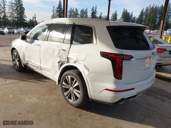 2020 Cadillac XT6 FWD Premium Luxury with VIN 1GYKPCRS3LZ137180, listed as a IAAI auction lot 41680583 with 68,937 mi miles. Bid and sale history available at carsss.com. Image 3.