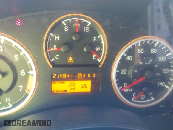2012 Nissan Titan SV with VIN 1N6BA0ED8CN320723, listed as a IAAI auction lot 42642482 with 214,941 mi miles and . Bid and sale history available at DreamBid. Image 7.