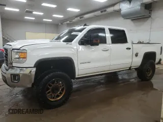2018 GMC Sierra 2500HD Denali with VIN 1GT12SEY0JF124731, listed as a Copart auction lot 56306065 with Not provided miles and Clean title. Bid and sale history available at DreamBid. Image 1.