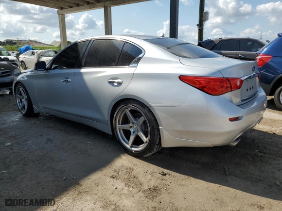 2017 Infiniti Q50 3.0t Premium with VIN JN1EV7AP3HM738684, listed as a Copart auction lot 43052005 with NaN miles and Clean Title. Bid and sale history available at carsss.com. Image 2.