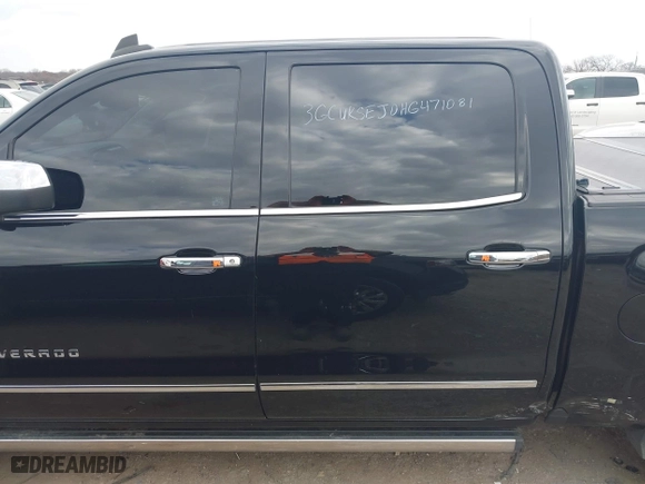 2017 Chevrolet Silverado 1500 LTZ with VIN 3GCUKSEJ0HG471081, listed as a IAAI auction lot 41126259 with 40,551 mi miles. Bid and sale history available at carsss.com. Image 14.