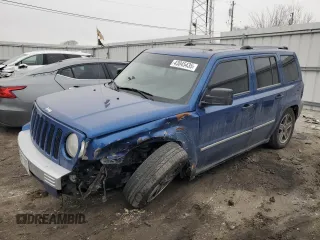 2009 Jeep Patriot Limited z VIN 1J4FF48B99D238239, wystawiony jako Copart lot #43045435 z przebiegiem 186 908 mil mil oraz Szkoda całkowita • Salvage title. Historia ofert i sprzedaży dostępna na DreamBid. Obrazek 1.