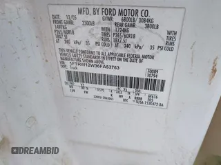 2006 Ford F-150 XLT with VIN 1FTRW12W36FA53763, listed as a IAAI auction lot 42468072 with 234,910 mi miles and . Bid and sale history available at DreamBid. Image 9.
