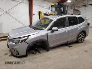 2020 Subaru Forester Limited with VIN JF2SKASC9LH585152, listed as a Copart auction lot 42211585 with 43,871 mi miles and Salvage Title. Bid and sale history available at carsss.com. Image 1.