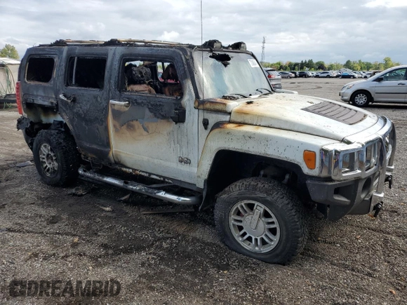 2006 Hummer H3 with VIN 5GTDN136968232026, listed as a Copart auction lot 72406484 with 0 mi miles and Non Repairable. Bid and sale history available at carsss.com. Image 4.