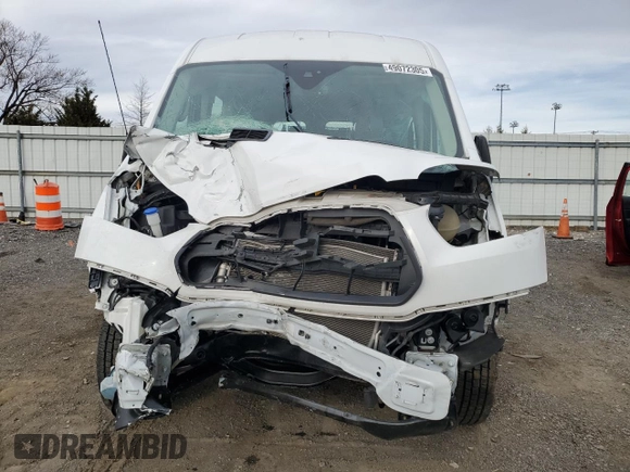 2018 Ford Transit Passenger XL with VIN 1FBZX2CM3JKB15408, listed as a Copart auction lot 49072305 with Not Provided miles and Salvage Title. Bid and sale history available at carsss.com. Image 5.