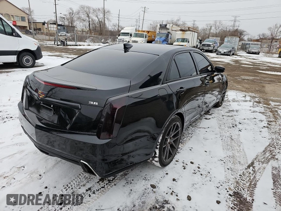 2018 Cadillac CTS Luxury AWD with VIN 1G6AX5SS8J0142886, listed as a Copart auction lot 43251575 with 139,217 mi miles and Clean Title. Bid and sale history available at DreamBid. Image 4.