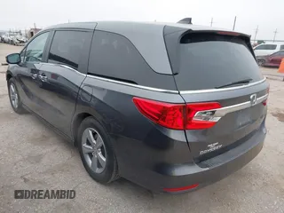 2020 Honda Odyssey EX-L with VIN 5FNRL6H77LB066781, listed as a IAAI auction lot 41501966 with 86,147 mi miles. Bid and sale history available at carsss.com. Image 3.