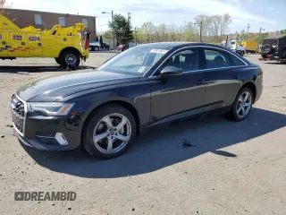 2024 Audi A6 Premium Plus with VIN WAUE3BF20RN042781, listed as a Copart auction lot 54165785 with 17,440 mi miles and Salvage Title. Bid and sale history available at DreamBid. Image 1.