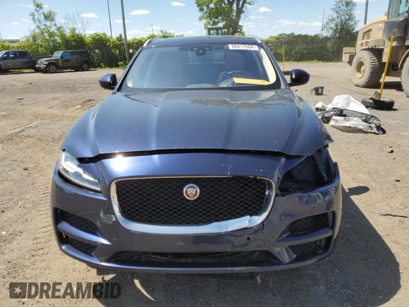 2018 Jaguar F-Pace с VIN SADCN2EV9JA244745, выставлен на аукционе Copart как лот 56417584 с пробегом 74 236 миль миль и Списание • Salvage title. История ставок и продаж доступна на DreamBid. Изображение 5.
