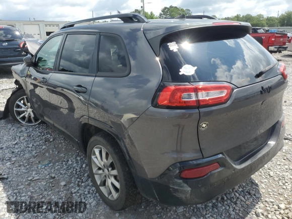 2018 Jeep Cherokee Latitude Tech Connect with VIN 1C4PJLCB1JD605455, listed as a Copart auction lot 61085135 with 117,195 mi miles and Salvage title. Bid and sale history available at DreamBid. Image 2.
