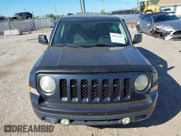 2014 Jeep Patriot Sport with VIN 1C4NJPBB4ED859196, listed as a IAAI auction lot 41815149 with 140,612 mi miles and . Bid and sale history available at carsss.com. Image 12.