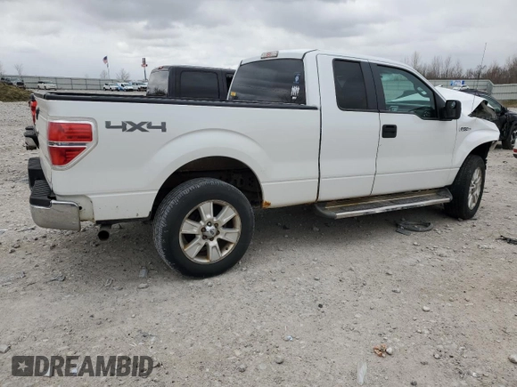 2013 Ford F-150 XL with VIN 1FTFX1EF0DFC59373, listed as a Copart auction lot 52097515 with 229,684 mi miles and Salvage Title. Bid and sale history available at carsss.com. Image 3.